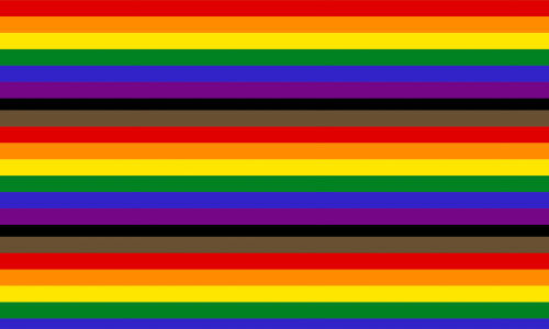 LGBTQ+ flag colors