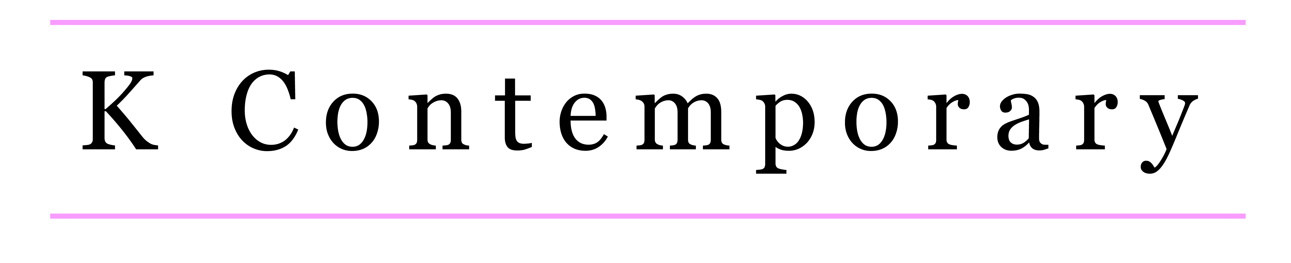 Kcontemporary logo lines