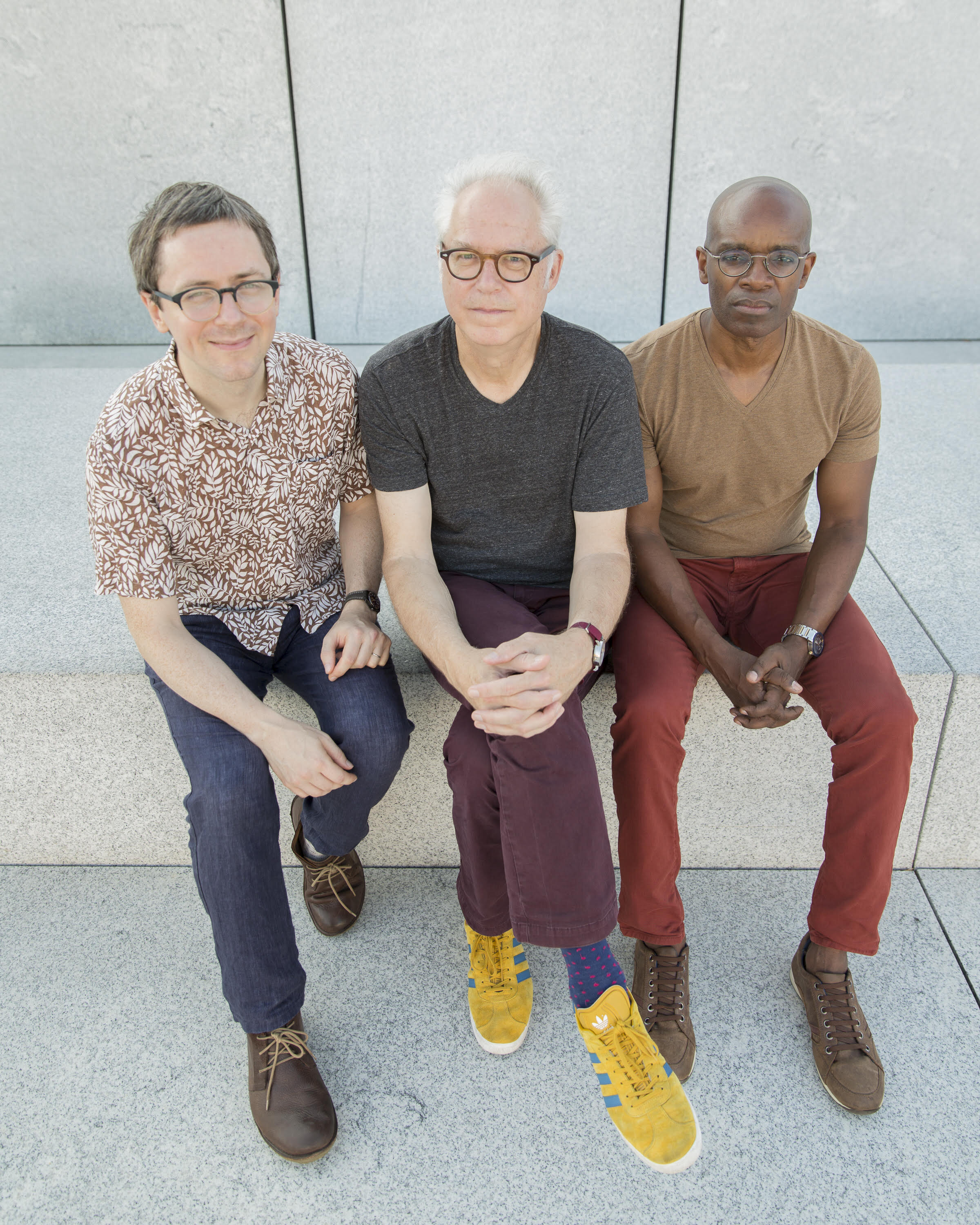 photo of the Bill Frisell Trio. Photography by Monica Frisell