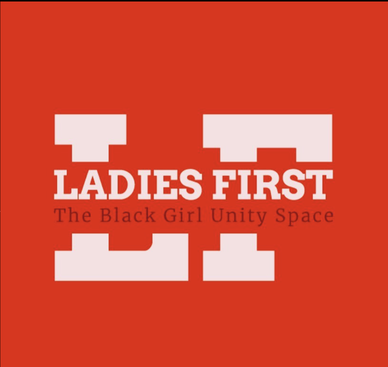 Logo for East High School's Ladies First Black Girls Unity Club