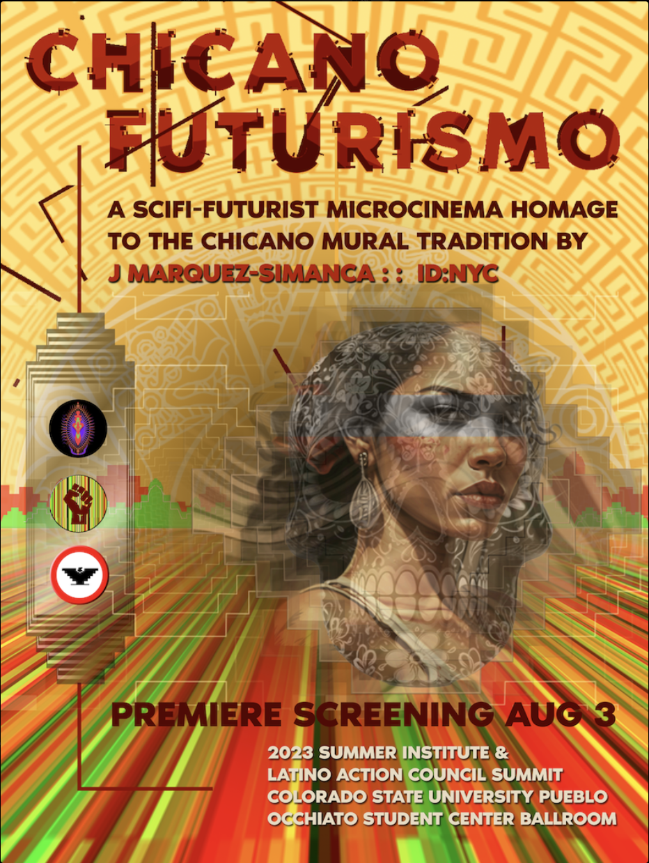 poster for Chicano Futurismo