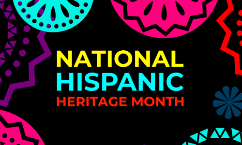 banner for National Hispanic Heritage Month