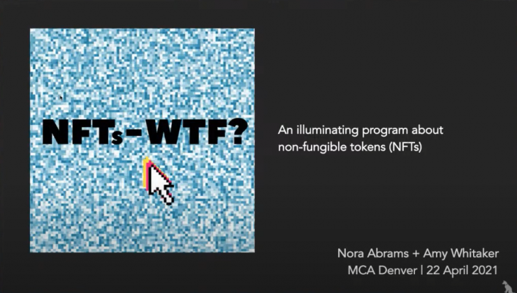 screenshot from digital program NFT-WTF